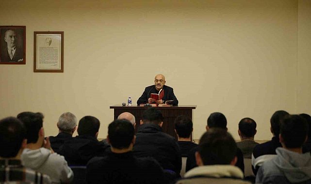 KBÜ'de "Nübüvvetin İspatı" söyleşisi gerçekleştirildi