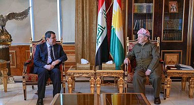 KDP Başkanı Barzani, SDG elebaşı Mazlum Abdi ile görüştü