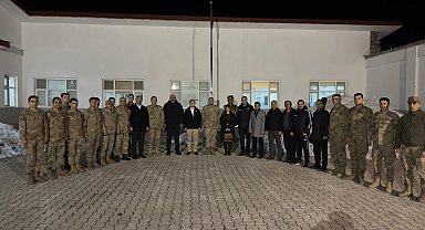 Kemaliye'de Başbağlar Jandarma Karakolu'nda iftar programı düzenlendi