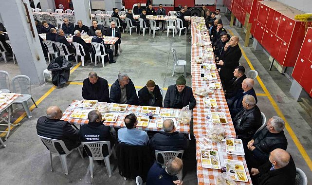 Kırıkkale Belediye Başkanı Önal, itfaiye personeliyle iftar sofrasında buluştu