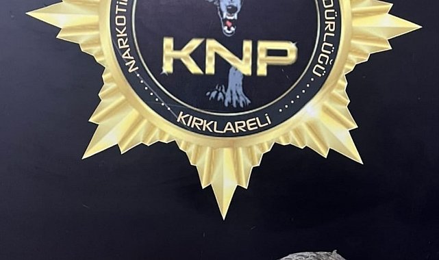 Kırklareli'nde 450 gram bonzai ele geçirildi: 1 kişi tutuklandı