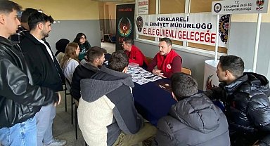Kırklareli'nde üniversite öğrencilerine terörle mücadele bilgilendirmesi