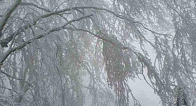 Kırklareli'nin yüksek kesimleri beyaza büründü