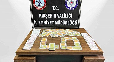 Kırşehir'de kumar operasyonu: 5 kişiye 58 bin TL ceza