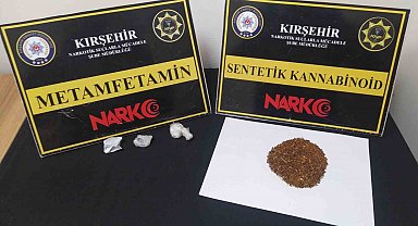 Kırşehir'de uyuşturucu madde operasyonu: 1 tutuklama