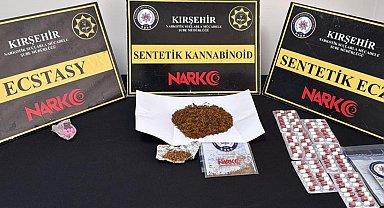 Kırşehir'de uyuşturucu operasyonu: 1 tutuklama