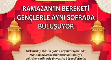 Kızılay'dan üniversitelilere ramazan sofrası