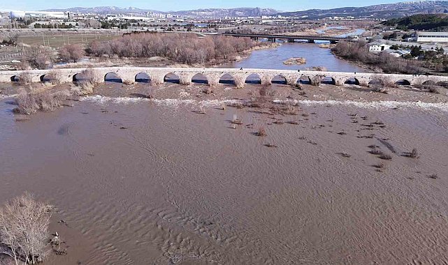 Kızılırmak'ın debisi son 15 yılın en yüksek seviyesine ulaştı