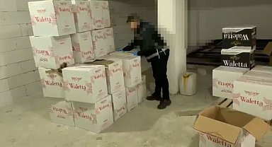 Kocaeli'de 500 bin lira değerinde kaçak tütün ve makaron ele geçirildi