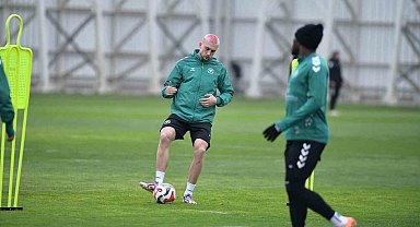 Konyaspor, Corendon Alanyaspor maçı hazırlıklarına devam etti