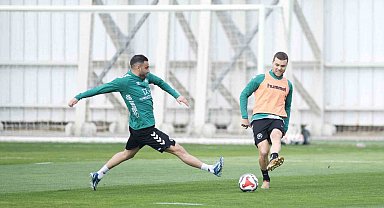 Konyaspor, Corendon Alanyaspor maçı hazırlıklarını sürdürdü