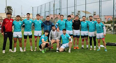 Körfez Gençlerbirliği, ragbi şampiyonasının ilk etabını ikinci tamamladı