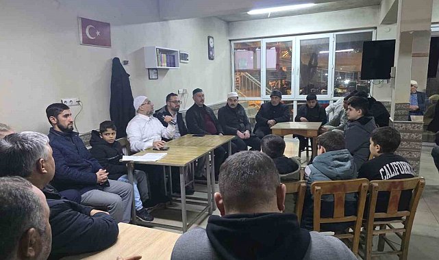 Köşk Başçayır'da maneviyat dolu gece