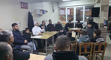 Köşk Başçayır'da maneviyat dolu gece