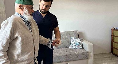 Kovancılar'da bir ilk: Evde fizik tedavi uygulaması