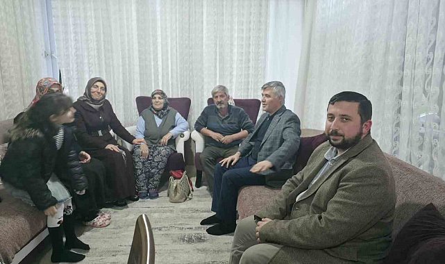 Köyceğiz İlçe Müftüsü Karagöz, Şehit Uysal'ın ailesiyle iftarda buluştu