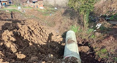 Köylerde alt yapı çalışmaları sürüyor