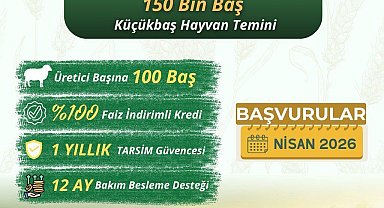 Küçükbaş üreticilerine "Kırsalda Bereket" projesi başlıyor
