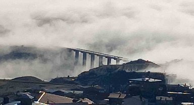 Kulp'ta sis etkili oldu