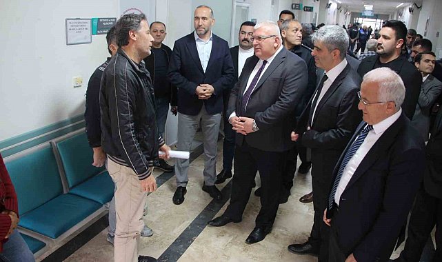 Kumluca Devlet Hastanesi'nde 1 yılda 424 bin 651 hasta muayene edildi