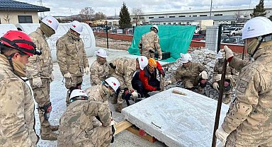 Kütahya AFAD'dan jandarmaya arama kurtarma eğitimi