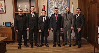 Kütahya Galatasaraylılar Derneği'nden kamu kurumlarına nezaket ziyareti