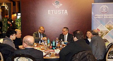 Kütahya OSB yatırımcıları istişare ve iftar programında bir araya geldi