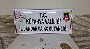 Kütahya'da jandarmadan tarihi eser operasyonu