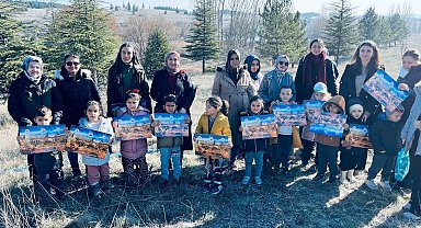Kütahya'da öğrencilere yönelik doğa yürüyüşü etkinliği