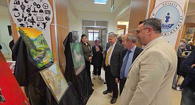 Kütahya'da resim sergisine yoğun ilgi