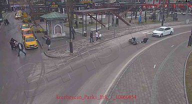 Kütahya'daki trafik kazaları kameralara yansıdı