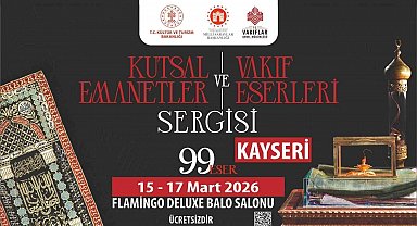 Kutsal emanetler Kadir Gecesi Kayseri'de