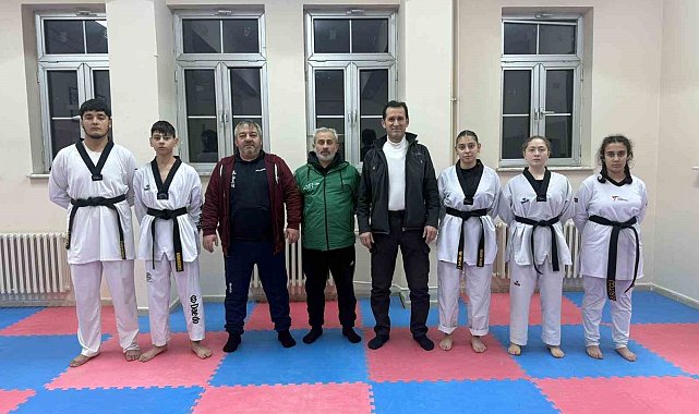 Kyokushin-Kan Federasyonu Türkiye Başkanı Kocal'dan Pazarlar Spor Lisesi'ne ziyaret