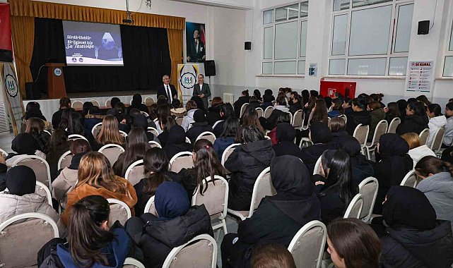 Liseli öğrencilere "Bilinçli su tüketimi" eğitimi verildi