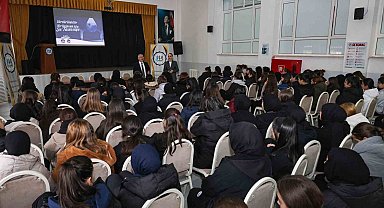 Liseli öğrencilere "Bilinçli su tüketimi" eğitimi verildi
