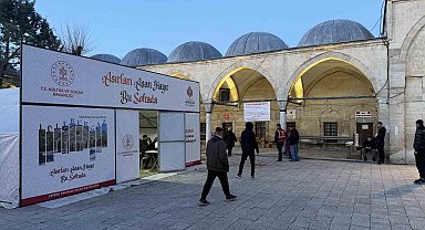 Lüleburgaz'da ilk iftar Sokollu Mehmet Paşa Camii'nde açıldı