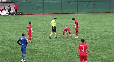 Maç esnasında top çarpan martıya kalp masajı yapıldı