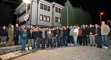 Mahalleliden Başkan Hamamcı'ya teşekkür ziyareti