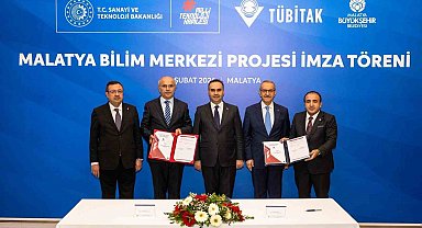 Malatya Bilim Merkezi projesi için imzalar atıldı