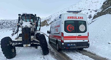 Malatya Büyükşehir Belediyesi'nde yoğun kar mesaisi