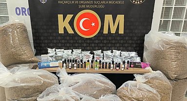 Manisa'da 3 ilçede kaçak tütün operasyonu