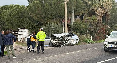 Manisa'da zincirleme trafik kazası: 2 ölü, 4 yaralı