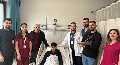 Mardin'de 12 yaşındaki çocuk kapalı böbrek ameliyatı ile sağlığına kavuştu