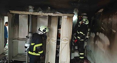 Mardin'de müstakil evde çıkan yangın söndürüldü