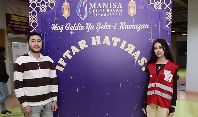 MCBÜ'lü öğrenciler ramazanın ilk iftarında aynı sofrada buluştu
