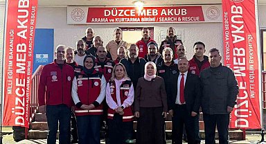 MEB AKUB Arama Kurtarma Ekibinin eğitim ve kamp alanına ziyaret