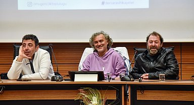 Meçhul Paşa oyuncuları OMÜ'de öğrencilerle buluştu