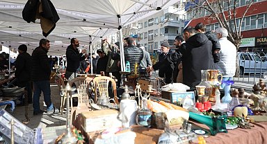 Melikgazi Belediyesi'nden şehrin merkezinde 'antika molası'