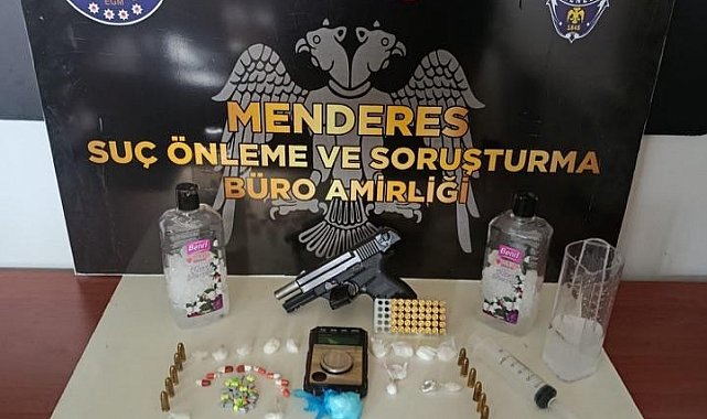 Menderes'te uyuşturucu operasyonu