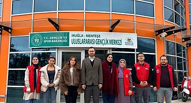 Menteşeli gençler Avrupa yolunda